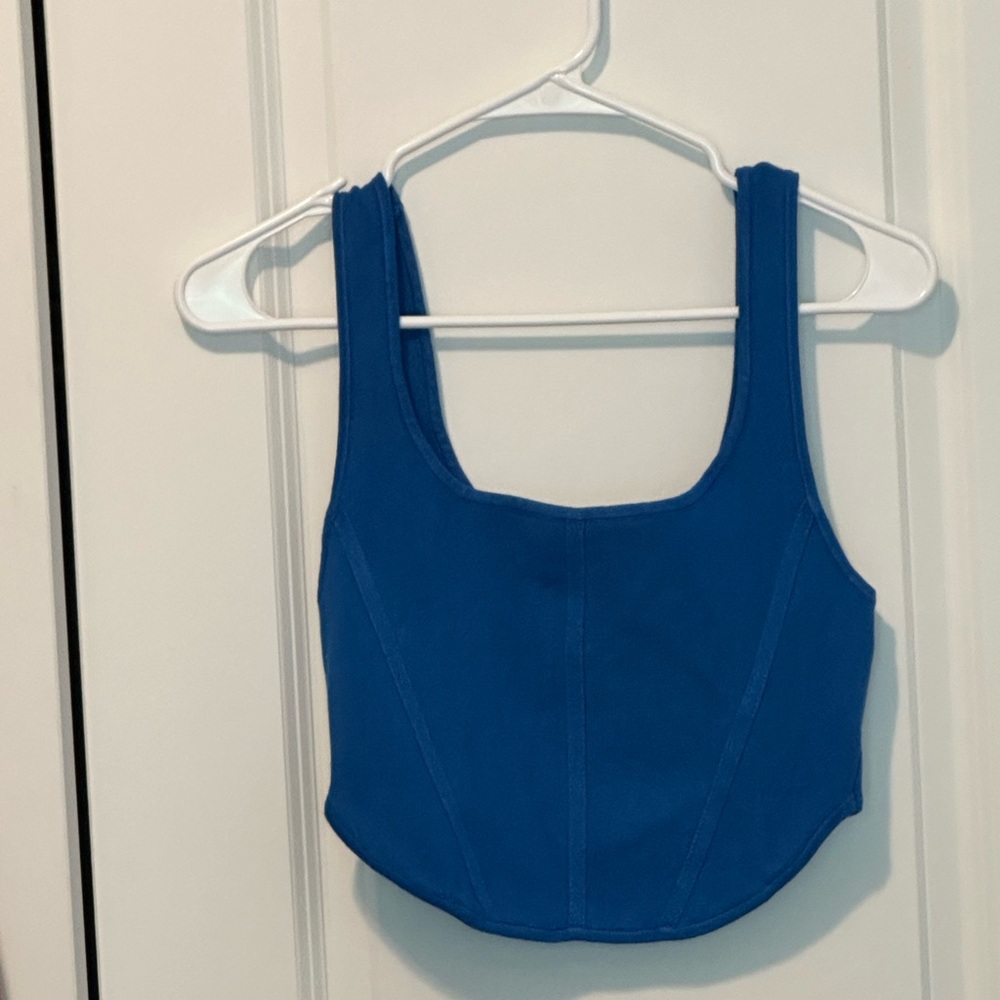 NWT - House of Harlow 1960 - Electric Blue Knit
Corset Tank Top